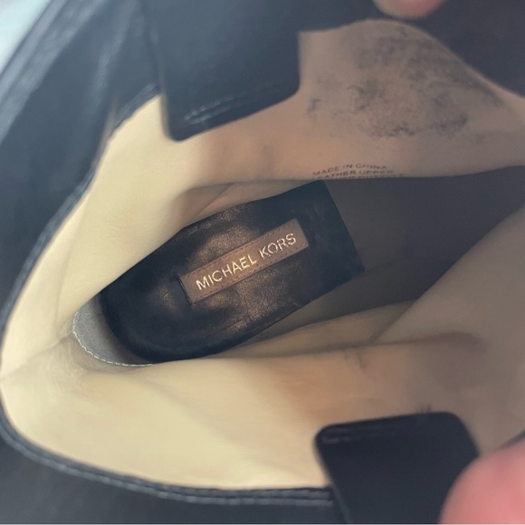 Michael Kors Black Ankle Boots - Picture 5 of 7